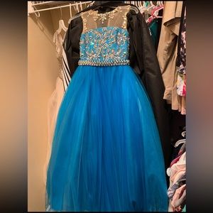 Girls pageant gown